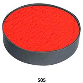 GRIMAS Water-Make-up Pure 60ml, tiefrot, professionelle Wasserschminke für Gesicht und Körper, schnell trocknend, sehr hautfreundlich, matt deckend