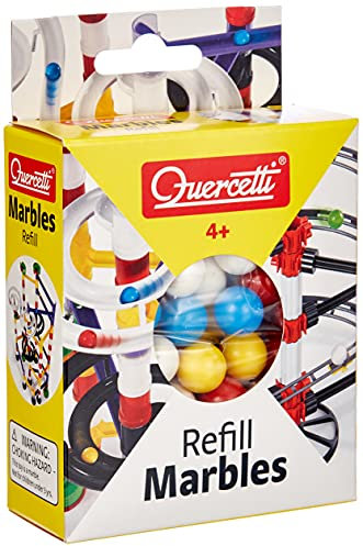 Quercetti 2530 Quercetti-2530 Refill-d.14 mm for Marbles Run, Mehrfarbig