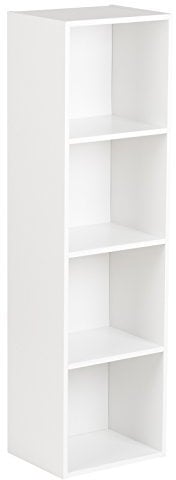 Hartleys White Cube Unit - 4 Tier