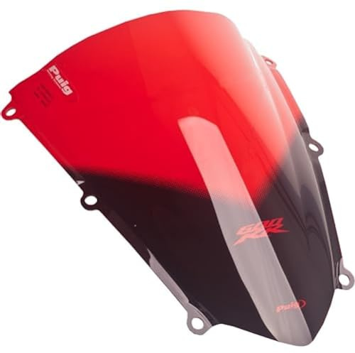 Puig 4356R Racing Windschutzscheibe optimierte Aerodynamik, Rot
