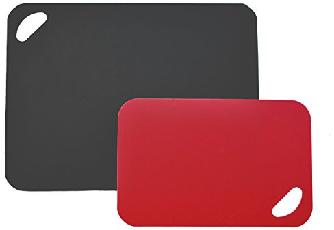 MOHA Sneidematten, PE, Eva, schwarz/rot, 38 x 1 x 19 cm, 2-Einheiten