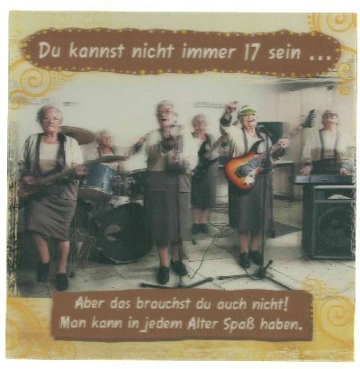 Depesche 3D Klappkarte 048b Du Kannst Nicht Immer 17 Sein