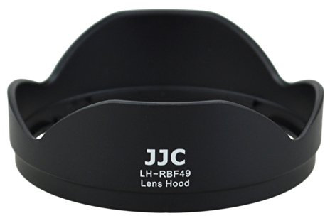 JJC LH-RBF49 Gegenlichtblende (Streulichtblende, Sonnenblende) für Pentax Q 08 Wide Zoom 3.8mm-5.9mm f/3.7-f/4.0 ersetzt Pentax PH-RBF49