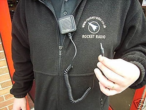 Radio Scanner SP-25 Lapel Speaker 3.5mm Mono Connector