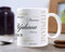 CADEAUX.COM - Mug Personnalisé En Céramique - Signature Brun - Résiste Au Micro-ondes Et Lave Vaisselle - Idée Cadeau Personnalisé Avec Nom et Prénom - Cadeau Noel