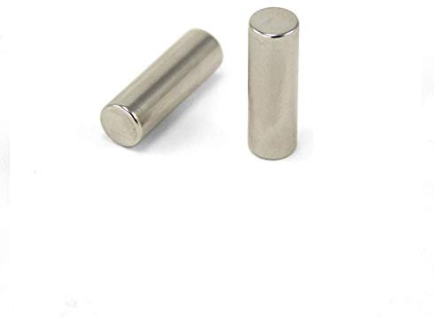 N42 Neodym - Magnet Für Kunst, Kunsthandwerk, Modellherstellung, Diy, Hobbys, Wissenschaft - 8mm Durchmesser x 25mm Lang - 3,1kg Zug - Pack von 4