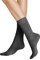 Hudson Damen Socken Relax Cotton druckfreier Bund Grau-mel. 0550 35-38