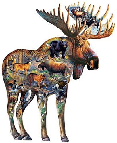 Sunsout 95761 - Wilde Natur (Formpuzzle, 650 Teile) - Puzzle 650 Teile