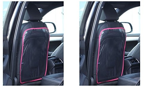 pitshop24de 2 X Auto Rückenlehnenschutz transparent Sitzschoner Sitzschutz 4 EUR/Stück