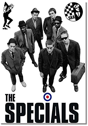 Salopian Sales Poster – # 2 – SKA – MOD Band – Northern Soul – 1980er Jahre Musik – Pop-Musik – A3 Poster, Ungerahmt, Wandmontage, Hochformat, Matte, 11.7 x 16.5 inches, Wohnzimmer