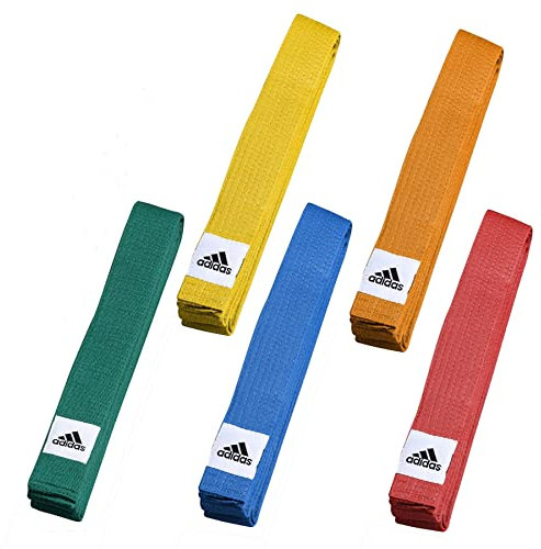 adidas Club, ADIB220D, Gürtel aus Baumwollpiqué, Herren Damen Jungen Unisex, Gelb - Gelb, 280 cm