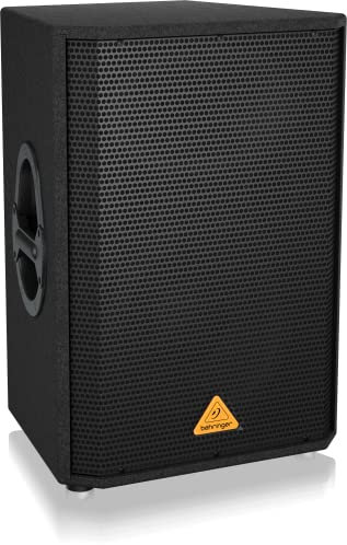 Behringer EUROLIVE VP1220 Altavoz PA profesional de 800 vatios con woofer de 12 y controlador de compresión de diafragma de titanio de 1,75