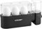 Cloer 6020 Eierkocher, bis zu 3 Eier, herausnehmbarer Eierträger, Servierfunktion, 300 Watt, Kunststoff, Schwarz