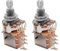 Musiclily Metrik B500K Push Pull Poti Linear Taper Potentiometer für E-Gitarre und Bass(2 Stück)