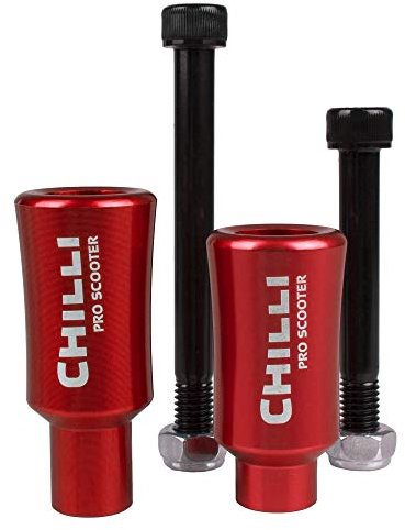 Chilli Pro Stunt Scooter Pegs Freestyle C1,C5,Y5 Rot