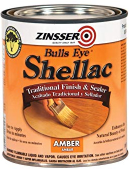 Zinsser Bulls Eye Shellac Sealer, Amber, Quart