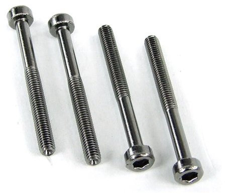 Schraube DIN 912 M3 x 30 Innensechskant (4xStück) - black nickel