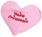 Herzkissen mit Spruch für Babys Wärmekissen mit Rapssamen Rapskissen mit Spruch Körnerkissen Personalisiertes Kissen zum wärmen, Größe: ca.15x17cm (Rosa Kleine Prinzessin)