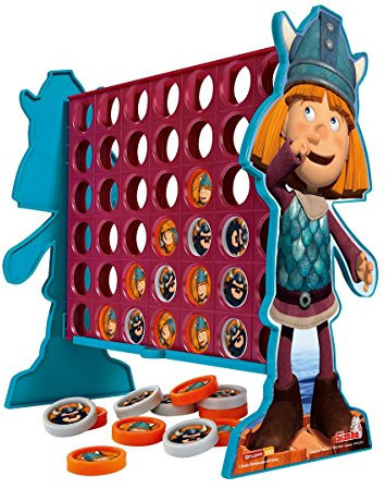 Simba 109432535 - Wickie Geschicklichkeitsspiel, 4-er Reihe