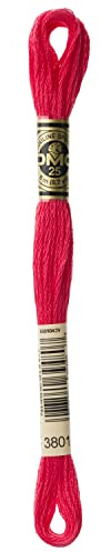 DMC 6-Strand Embroidery Cotton 8.7yd-Light Christmas Red