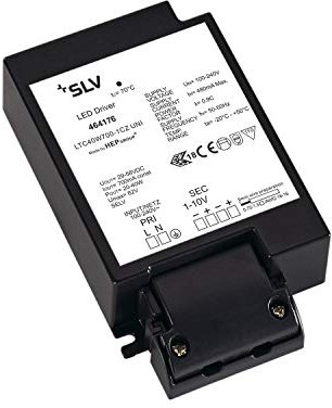 SLV LED Drivers, 40 W, 1000 mA, with Strain Relief, Dimmable 464176