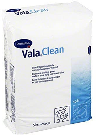 Hartmann - HARTM992242 - Gant Toilette Valaclean Soft Collé Non Tissé - 15 x 23 cm - Pack 50