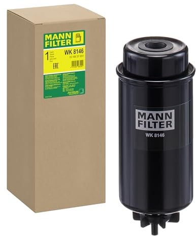 MANN-FILTER, WK 8146 Fuel Filter | For Off-Highway, Fuel System Protection, Injector Protection, Clean Fuel Supply, True OE Engineering