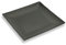 Nextday Catering Equipment Supplies B2772 par placa, luna cuadrado, cerámica, 18 cm, negro (Pack de 6)