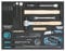 Hazet Universal-Satz, 163-372/25 | Safety-Insert-System, 2-Komponenten-Weichschaum-Einlage 3/3+ (519 x 392 mm) | Material: Kunststoff