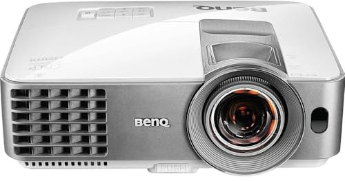 BenQ WXGA DLP Short Throw Projector (MW632ST), 3200 Lumens, WXGA 1280x800, HDMI, 10W Speaker, Keystone, 87”@4.5ft, 1.2X Zoom