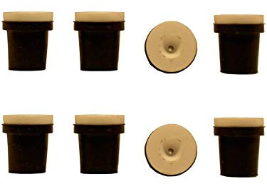 2 set di 4 ugelli in ceramica nera per pistola sabbiatrice 38-76L 3,5 mm