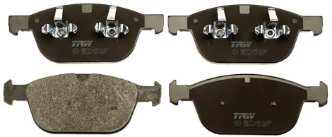 TRW GDB1821 Brake Pad Set of 4 Compatible for Volvo XC60 SUV (156) 2008-2017 Front Axle and Other Vehicles