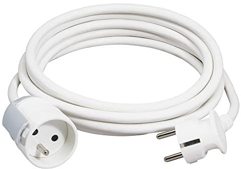 Legrand LEG51604 Verlängerungskabel (Typ E) einfach, 5 m
