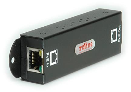 Roline Gigabit PoE + Extender, 2 Port – Répéteur de réseau (2 Port)
