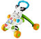 Fisher-Price Lern mit mir - Zebra Lauflernwagen, musikalisches Aktivitäts- und Gehspielzeug mit Lerninhalten, ab 6 Monaten, Version: Französisch, DLD96
