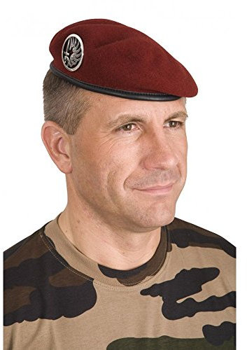 Toe 2 Toe Béret commando Troupes aéroportées amarante - T.O.E. Concept® - 54