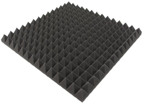 Akustikschaumstoff 50mm Pyramide 3m² - 12x 50x50x5cm