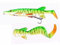 Savage Gear 3D Hybrid Pike, Hechtköder, Angelköder für Hecht, Hechtwobbler, Hybridköder, Gummifische, Wobbler, Farbe:Firetiger, Länge/Gewicht:17cm -45g