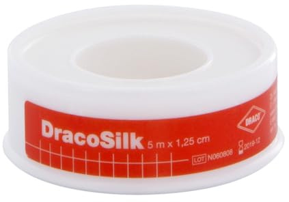 Dracosilk Rollenpflaster 1,25 Cmx5 m