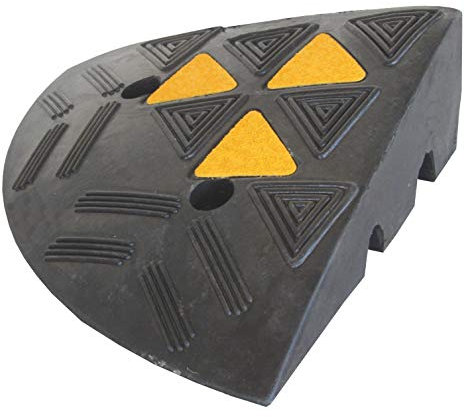 RKR-1E Gummi Bordsteinrampen 10 cm Endteil