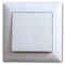 Visage 2-fach Schalter Serienschalter Weiss