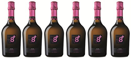 6 x 0,75 l v8+ - Sior Lele - Spumante Rosé - trocken