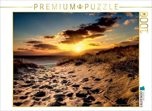CALVENDO Puzzle Dünen an der Nordsee 1000 Teile Puzzle quer | 1000 Teile Lege-Größe 64 x 48 cm Foto-Puzzle für glückliche Stunden
