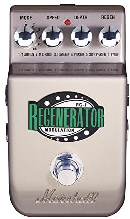Pedal guitarra marshall regenerator modulacion