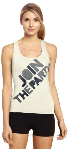Zumba Fitness LLC Women's Dazzle Racerback Shirt, Buff, Medium
