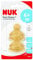Nuk First Choice+ Silicone Teat 6-18 Months Fori Misura L Beige