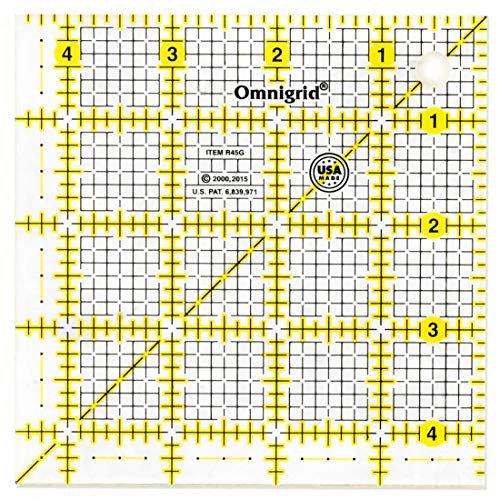 Omnigrid Teppich, Acryl, farblos, x 4-1/2