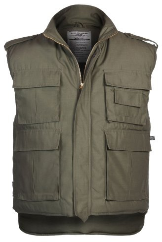 US Army Steppweste oliv S- XXL XL