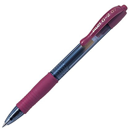 PENNA SFERA GEL SCATTO G-2 BORDEAUX 0.7MM PILOT
