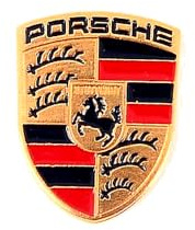 Emblème de Clé Tête Crest Porsche 986 Boxster / 996 / Cayenne / Carrera GT